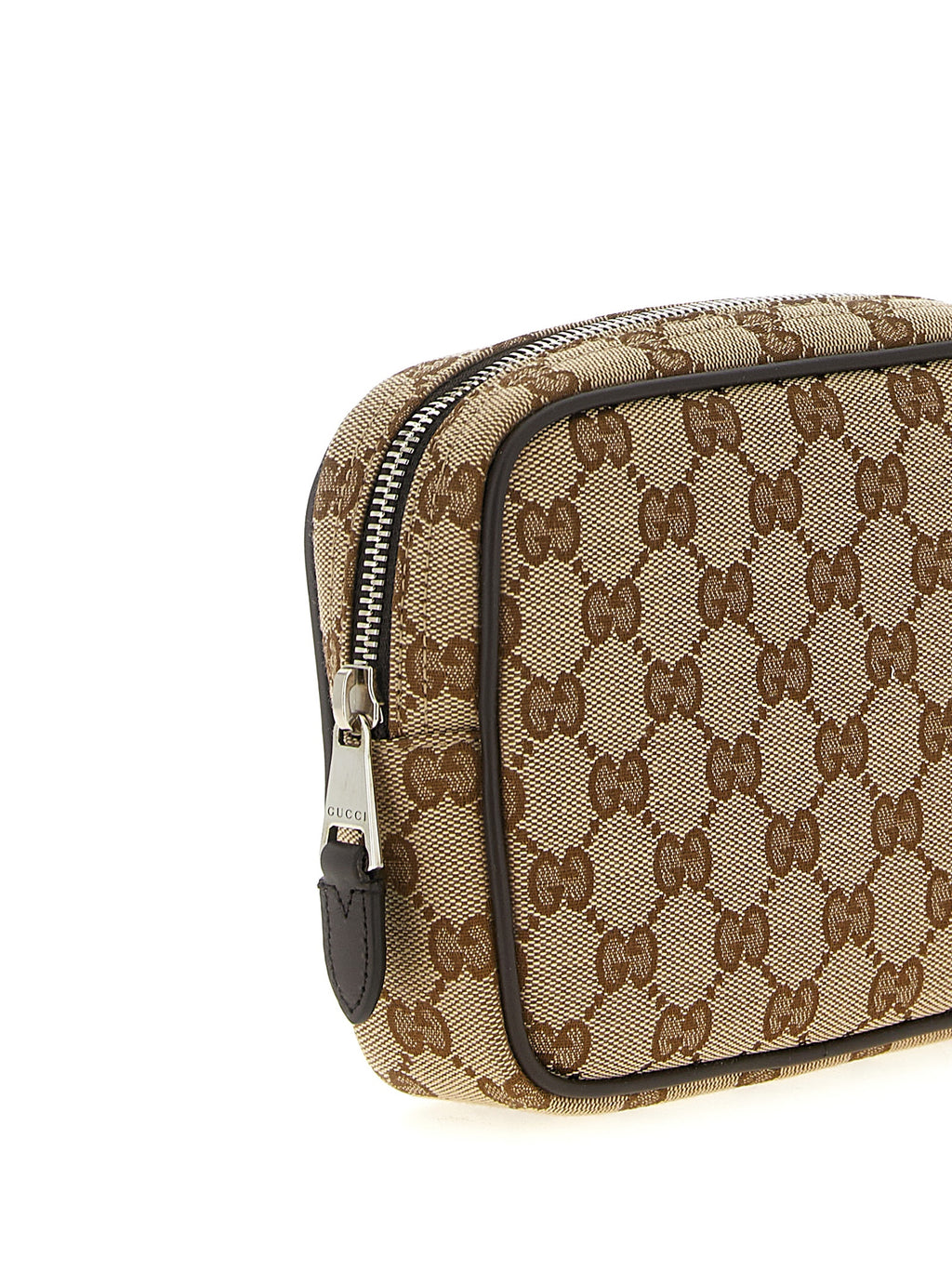 Gucci GG Supreme Crossbody Bag Beige Ebony
