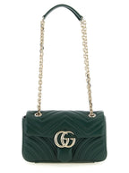 Gucci GG Marmont Small Shoulder Bag Green