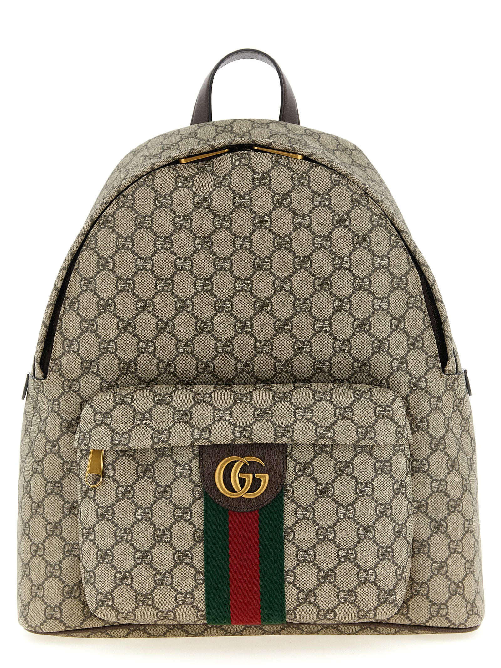 Gucci Ophidia Medium Backpack Beige Ebony