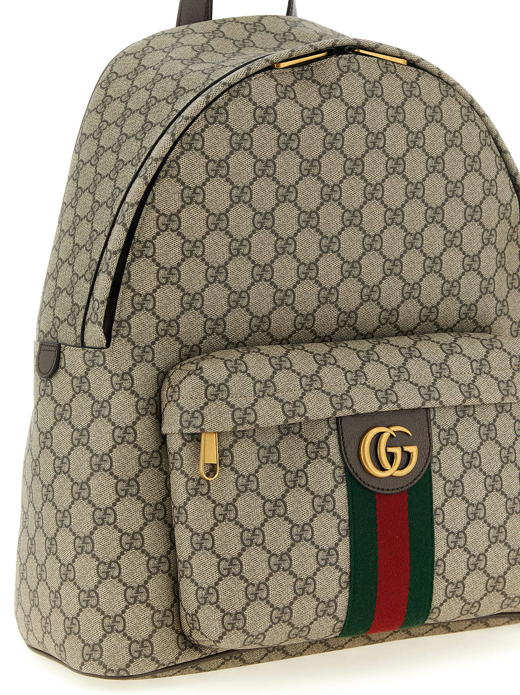 Gucci Ophidia Medium Backpack Beige Ebony