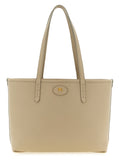 Burberry Bloomsbury Reversible Leather Tote Bag Beige