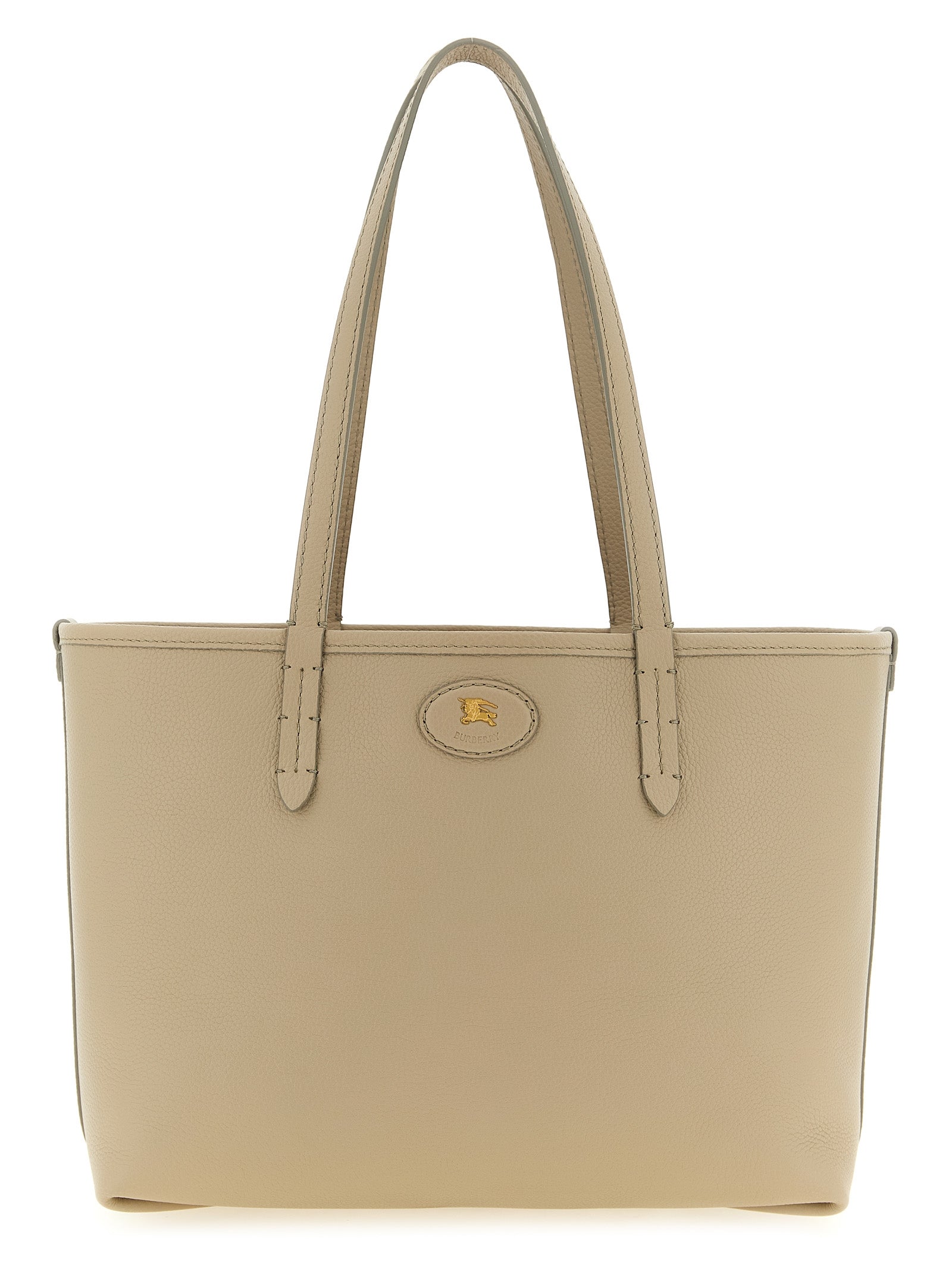 Burberry Bloomsbury Reversible Leather Tote Bag Beige