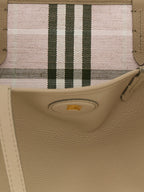 Burberry Bloomsbury Reversible Leather Tote Bag Beige