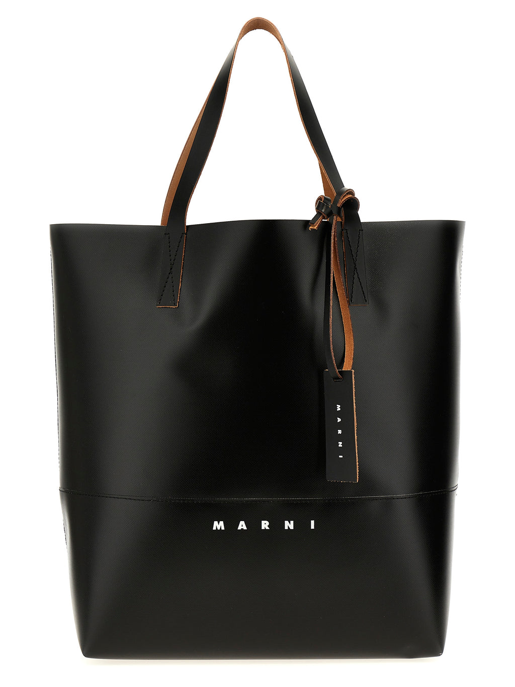 Marni Tribeca Black Shopping Tote Bag
