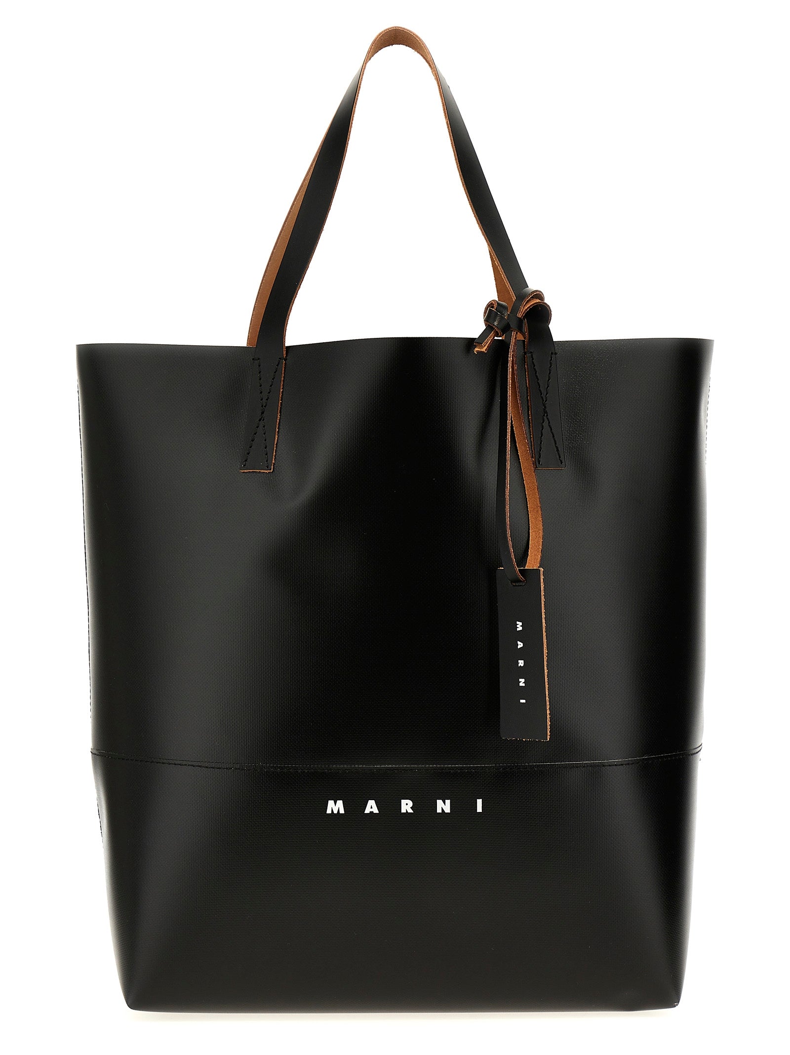 Marni Tribeca Black Shopping Tote Bag