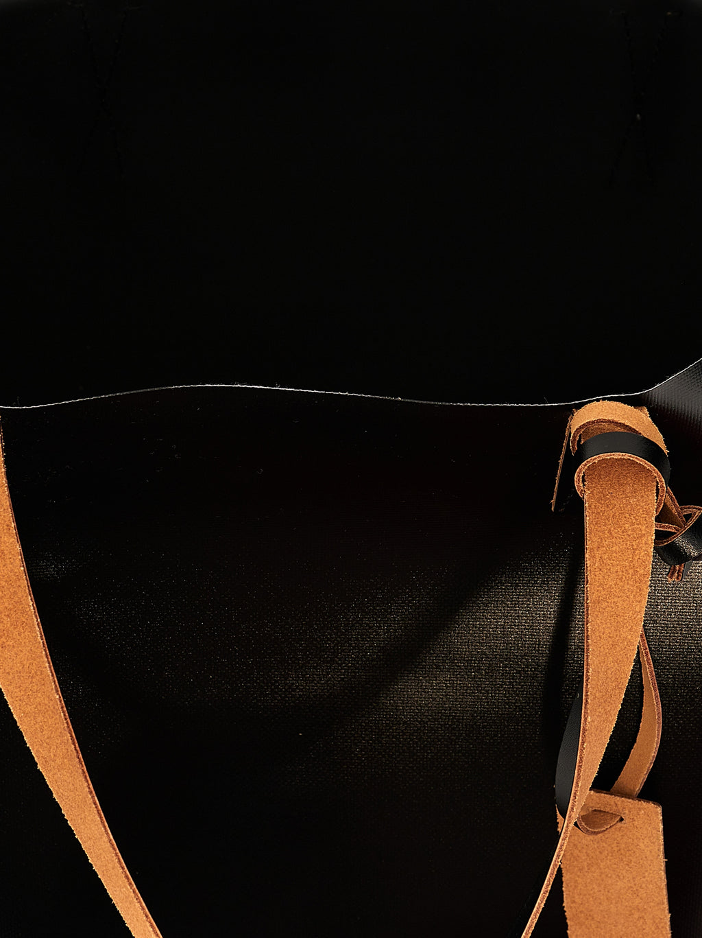 Marni Tribeca Black Shopping Tote Bag