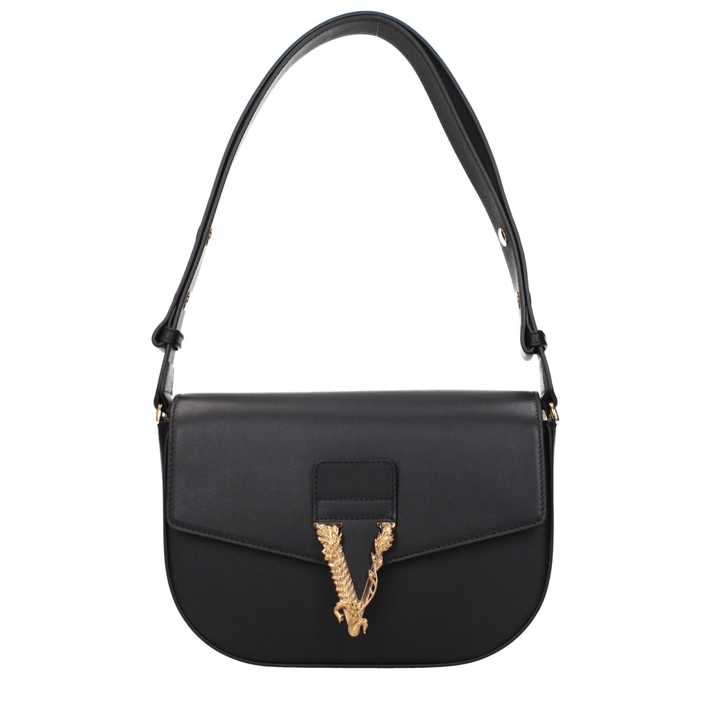 Versace Virtus Crossbody Bag Black