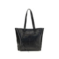 Balenciaga Le City Arena Lambskin Leather Tote Bag Black