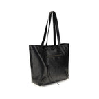 Balenciaga Le City Arena Lambskin Leather Tote Bag Black