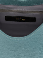Furla Iride Mini Powder Blue Leather Shoulder Bag