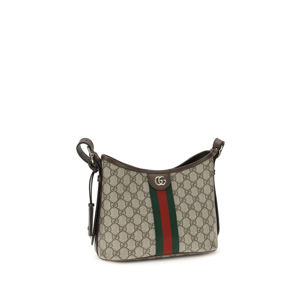 Gucci Ophidia Small GG Shoulder Bag Beige