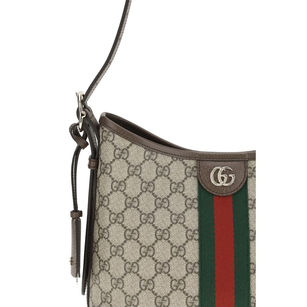 Gucci Ophidia Small GG Shoulder Bag Beige