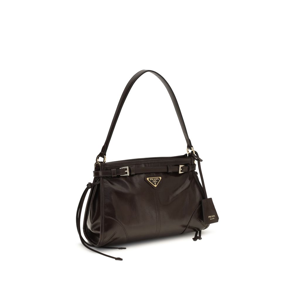 Prada Bonnie Mini Top Handle Bag Black