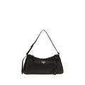 Prada Aimée Medium Shoulder Bag Black
