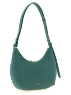 Furla Goccia S Teal Leather Shoulder Bag