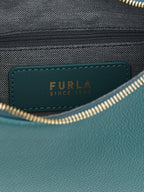 Furla Goccia S Teal Leather Shoulder Bag