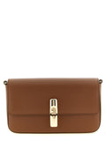 Furla Iride S Cognac Leather Crossbody Bag