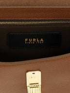 Furla Iride S Cognac Leather Crossbody Bag