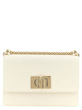Furla 1927 Mini White Leather Shoulder Bag