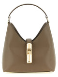 Furla Iride Mini Olive Leather Shoulder Bag