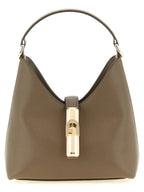 Furla Iride Mini Olive Leather Shoulder Bag