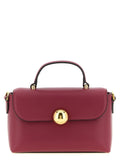 Furla Moonlight Mini Bordeaux Leather Top Handle Bag