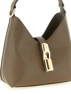 Furla Iride Mini Olive Leather Shoulder Bag