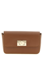 Furla 1927 Mini Cognac Leather Crossbody Bag