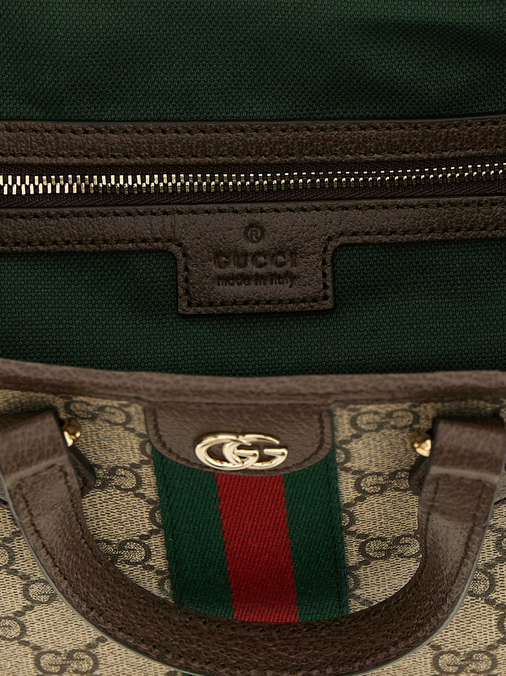 Gucci Ophidia Small GG Supreme Tote Bag Beige