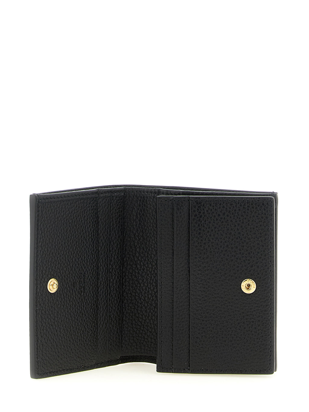 Gucci GG Marmont Mini GG Supreme Wallet Beige and Black