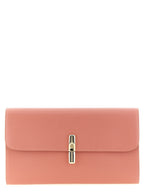 Furla Iride Pink Leather Clutch Wallet