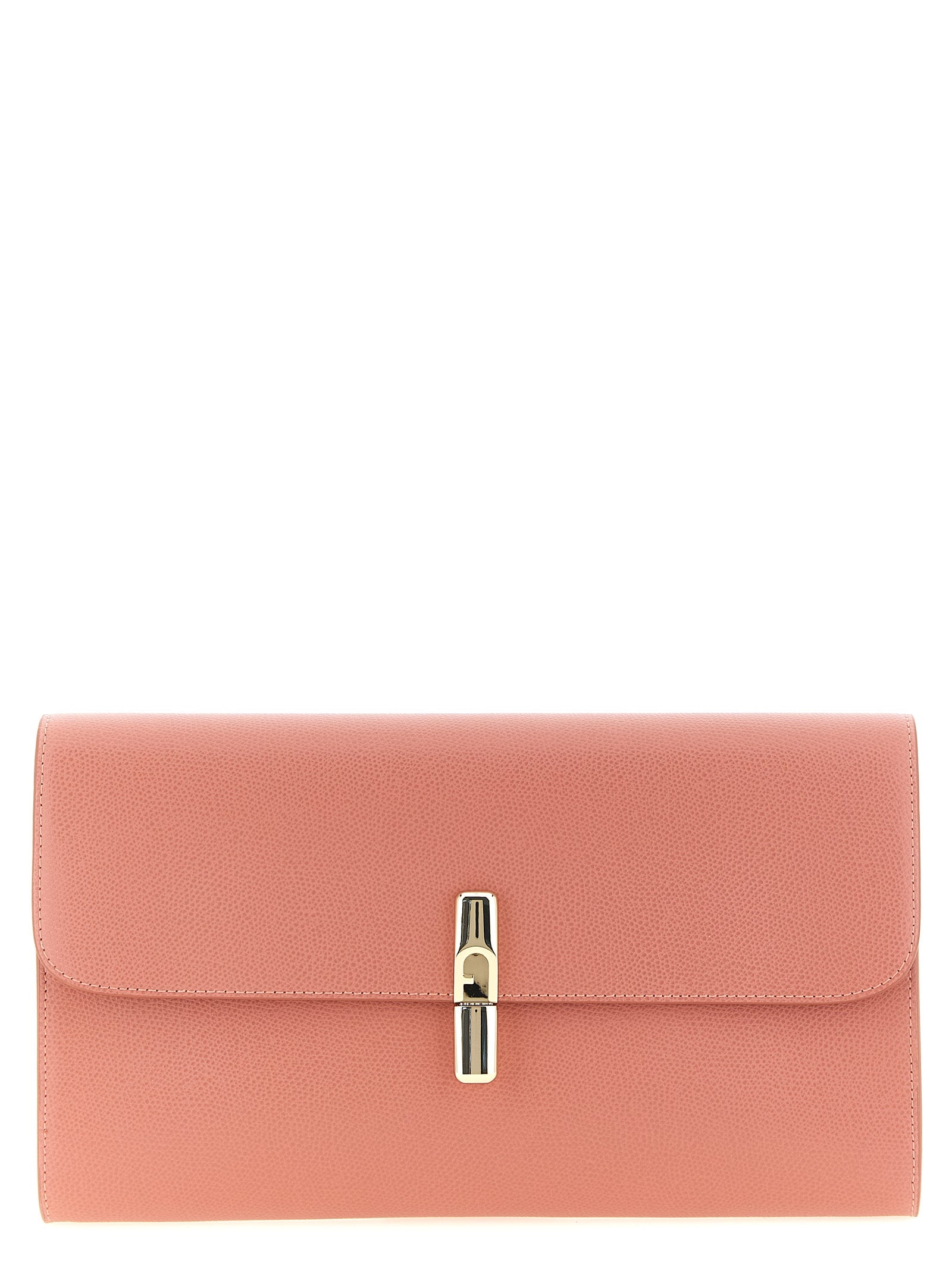 Furla Iride Pink Leather Clutch Wallet