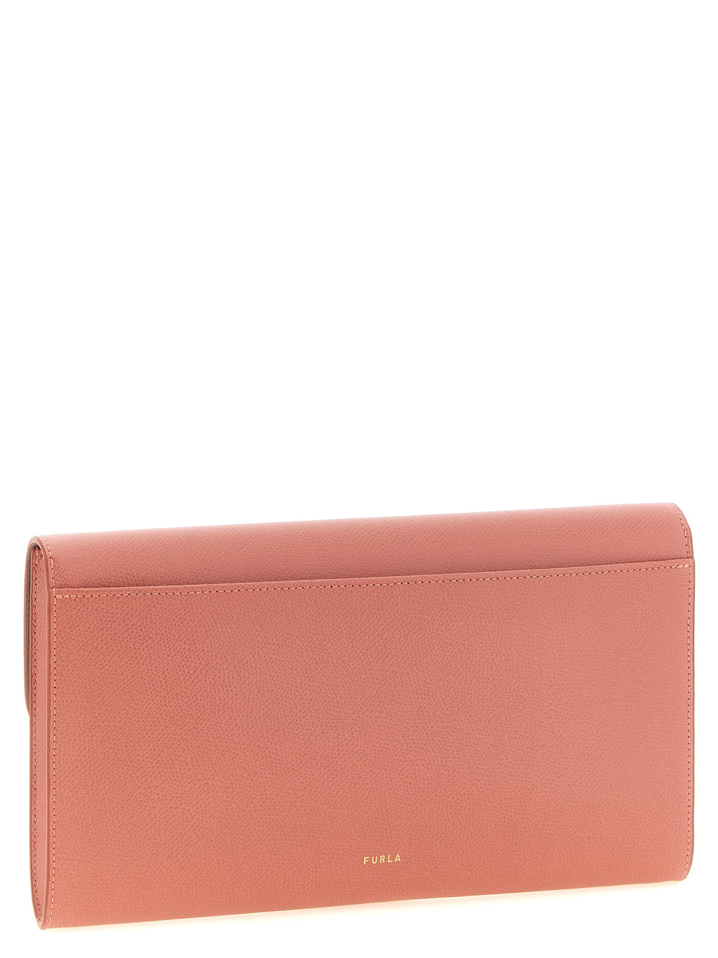 Furla Iride Pink Leather Clutch Wallet