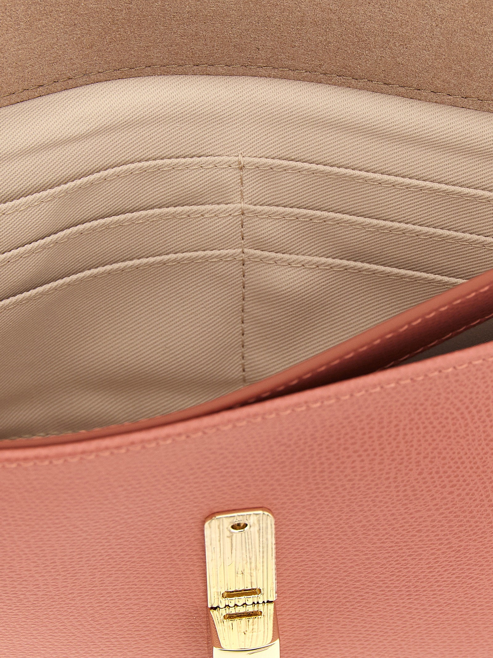 Furla Iride Pink Leather Clutch Wallet