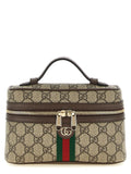 Gucci Ophidia GG Supreme Small Vanity Shoulder Bag Beige