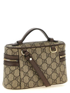 Gucci Ophidia GG Supreme Small Vanity Shoulder Bag Beige