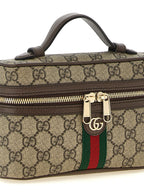 Gucci Ophidia GG Supreme Small Vanity Shoulder Bag Beige