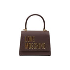 Love Moschino Top Handle Mini Bag Brown