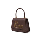 Love Moschino Top Handle Mini Bag Brown