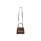 Love Moschino Top Handle Mini Bag Brown