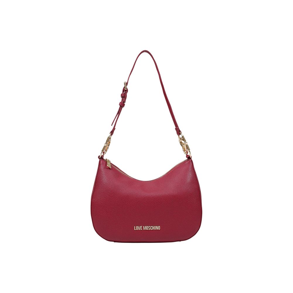 Love Moschino Medium Shoulder Bag Burgundy