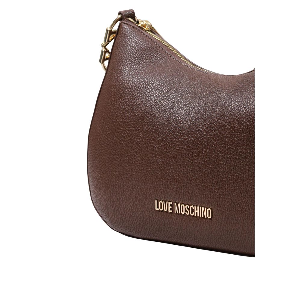Love Moschino Medium Shoulder Bag Brown