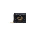 Love Moschino Quilted Zip Around Wallet Black