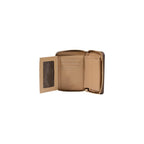 Love Moschino Quilted Zip Around Wallet Brown