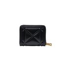 Love Moschino Quilted Zip Around Wallet Black
