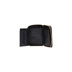 Love Moschino Quilted Zip Around Wallet Black