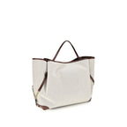 Chloé Large Carry Cotton Jacquard Tote Bag