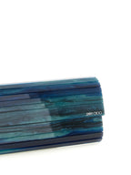 Jimmy Choo Sweetie Marble Effect Clutch Bag Green Blue