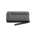 GUESS Jeans Laurel II Black Zip Around Wallet