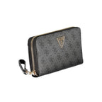 GUESS Jeans Laurel II Black Zip Around Wallet